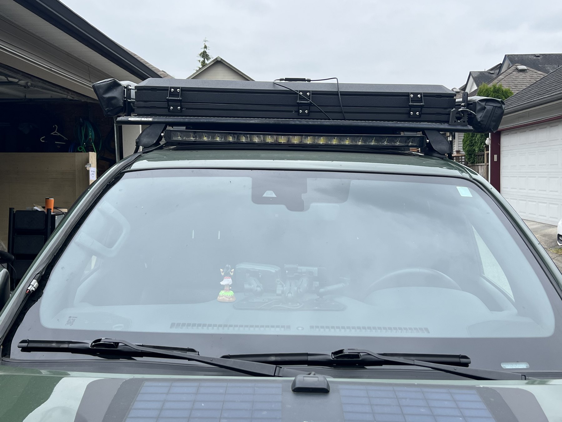 Front view of truck
