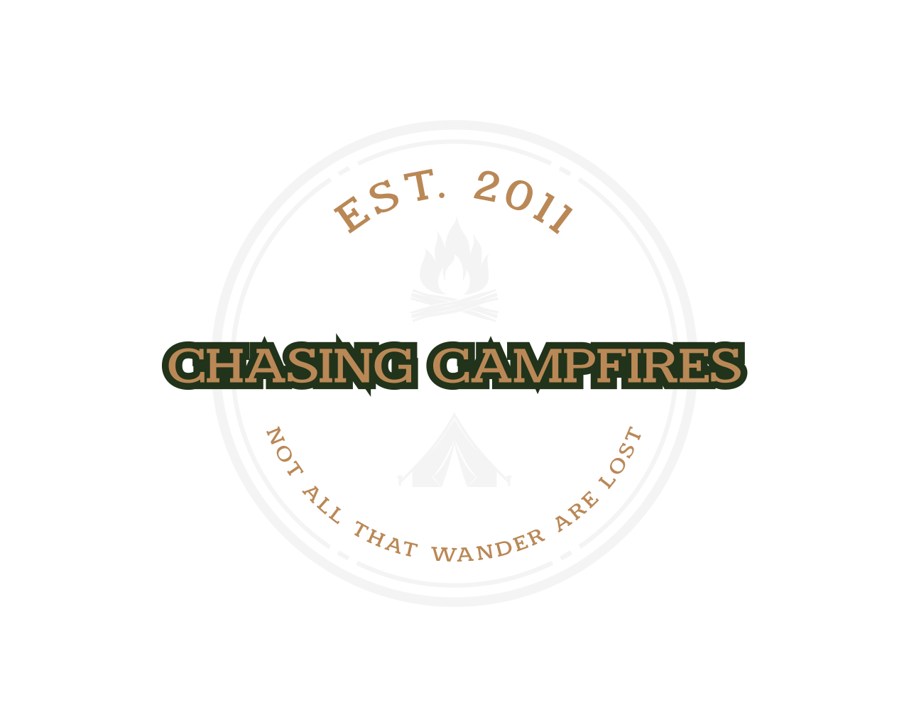 Chasing Campfires badge logo